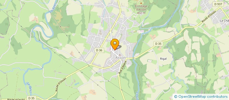 localisation de l'entreprise 424 127 074   NAY