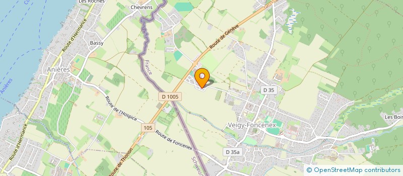 localisation de l'entreprise 424 182 210   DOUVAINE