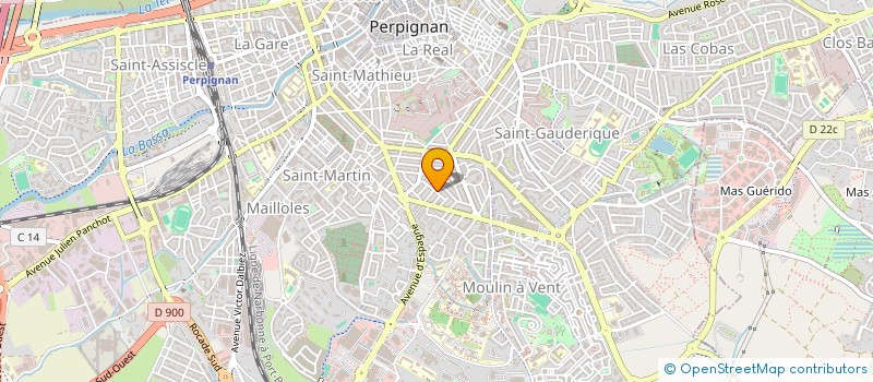 localisation de l'entreprise 424 188 555   PERPIGNAN