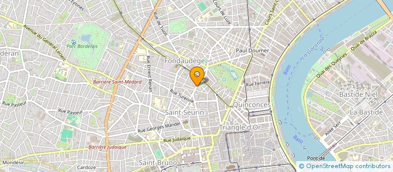 localisation de l'entreprise 424 262 327   BORDEAUX