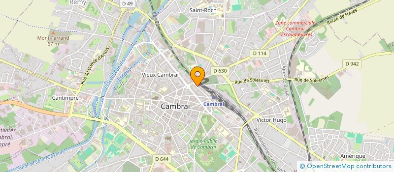 localisation de l'entreprise 424 271 443   CAMBRAI