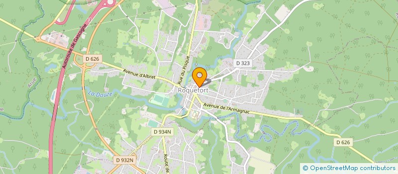 localisation de l'entreprise 424 309 672   ROQUEFORT