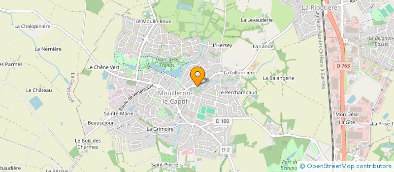localisation de l'entreprise 424 310 373   MOUILLERON-LE-CAPTIF