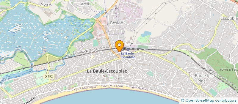 localisation de l'entreprise 424 325 025  à LA BAULE-ESCOUBLAC