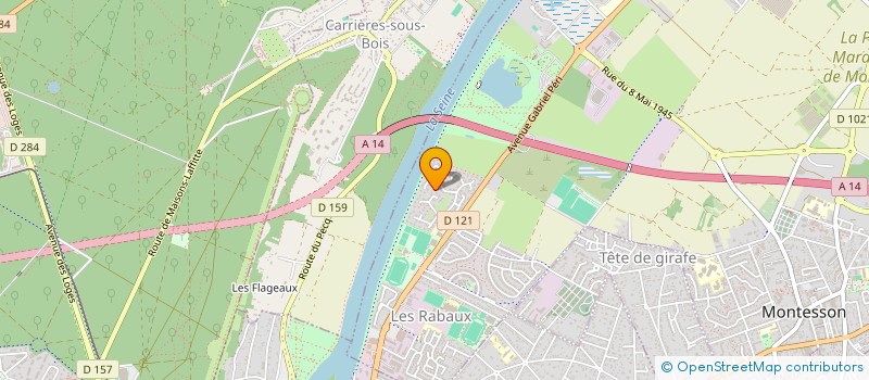 localisation de l'entreprise 424 384 857   MAISONS-LAFFITTE