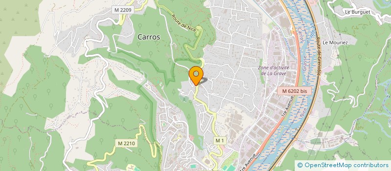 localisation de l'entreprise 424 428 761  à CARROS