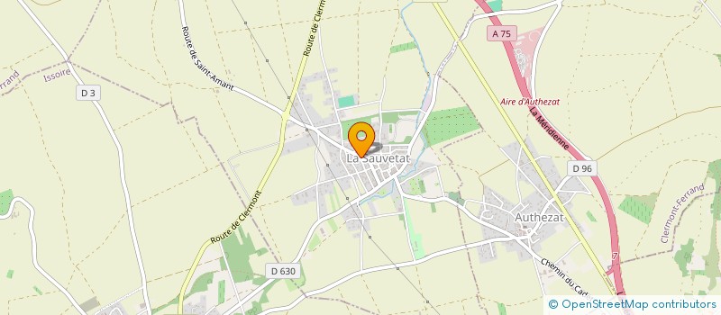 localisation de l'entreprise 424 537 033   LA SAUVETAT