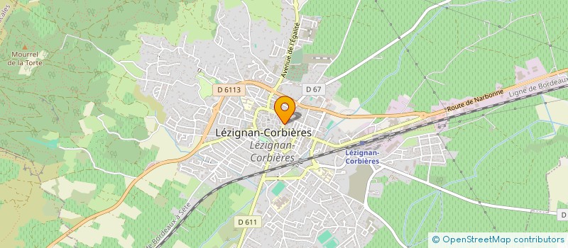 localisation de l'entreprise 424 598 258 à LEZIGNAN-CORBIERES
