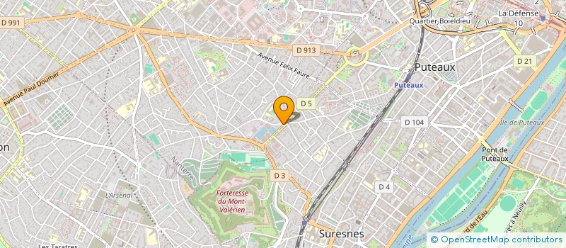 localisation de l'entreprise 424 634 012   NANTERRE