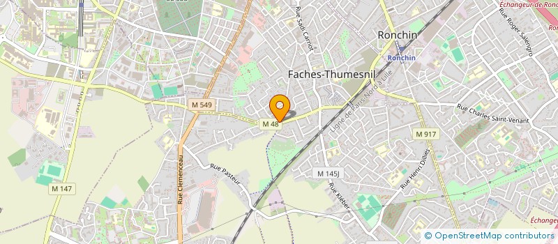 localisation de l'entreprise 424 637 965   FACHES-THUMESNIL
