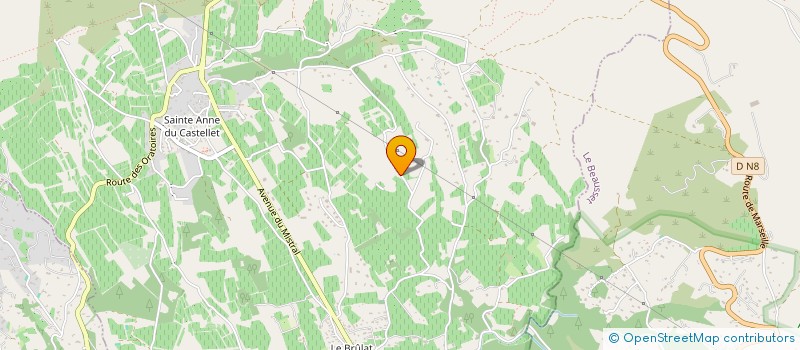 localisation de l'entreprise 424 639 946   LE CASTELLET