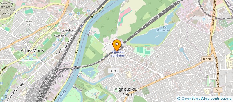 localisation de l'entreprise 424 717 114 à VIGNEUX-SUR-SEINE