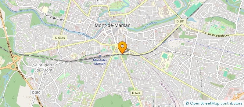 localisation de l'entreprise 424 760 718   ROQUEFORT