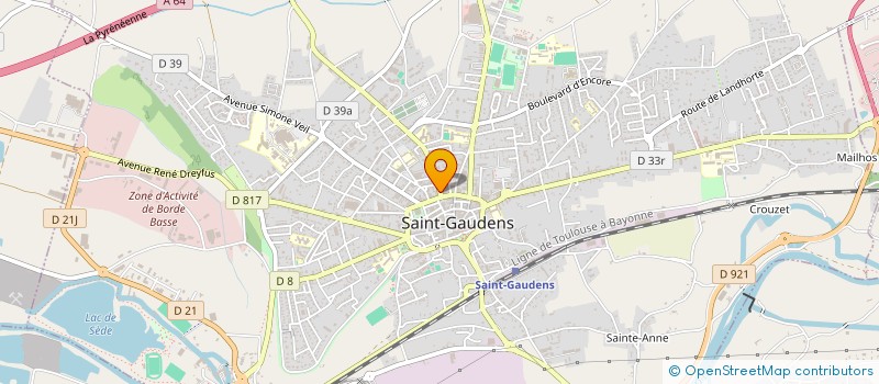 localisation de l'entreprise 424 790 608 à SAINT-GAUDENS