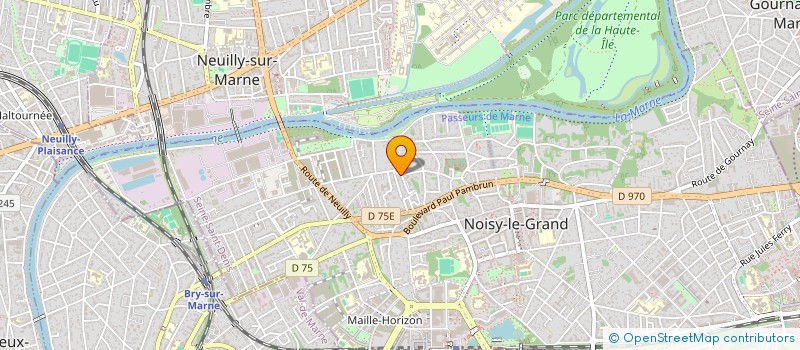 localisation de l'entreprise 424 878 544   NOISY-LE-GRAND