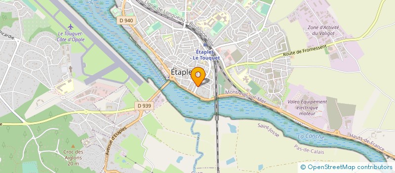 localisation de l'entreprise 424 882 033 à ETAPLES