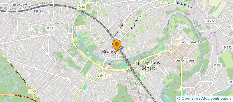 localisation de l'entreprise 424 892 578   YERRES