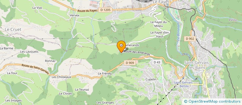 localisation de l'entreprise 424 893 204 à PASSY