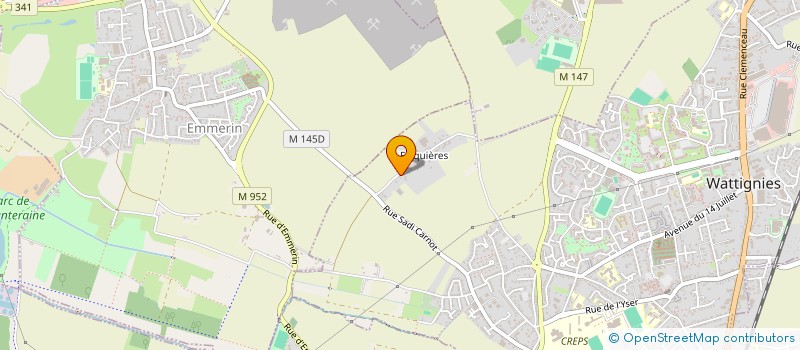 localisation de l'entreprise 424 905 727   AIRON-NOTRE-DAME