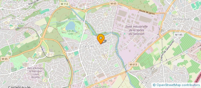 localisation de l'entreprise 424 946 002 à LE CRES