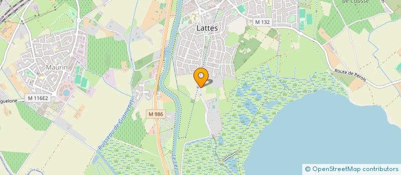 localisation de l'entreprise 424 968 733  à LATTES