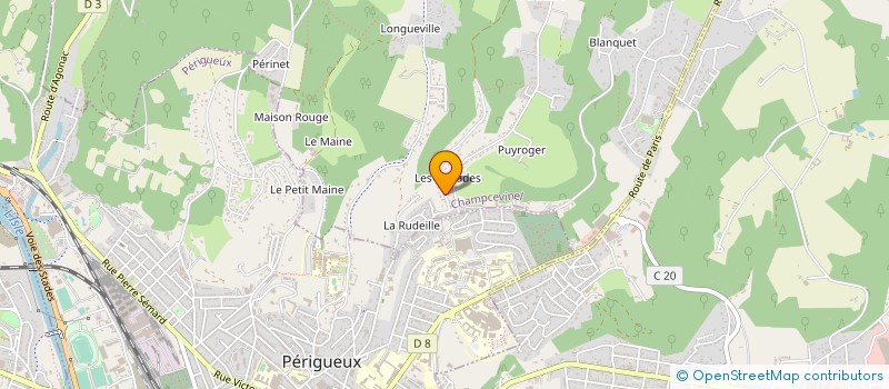 localisation de l'entreprise 425 058 534   BRANTOME EN PERIGORD