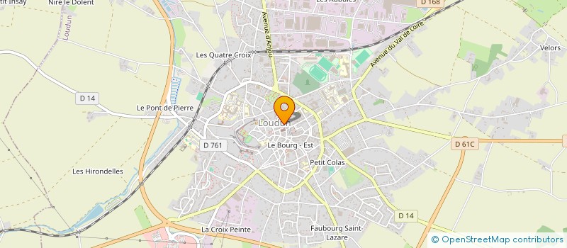 localisation de l'entreprise 425 108 065   LOUDUN