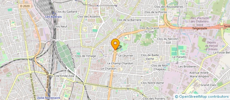 localisation de l'entreprise 425 115 672 à VILLORCEAU