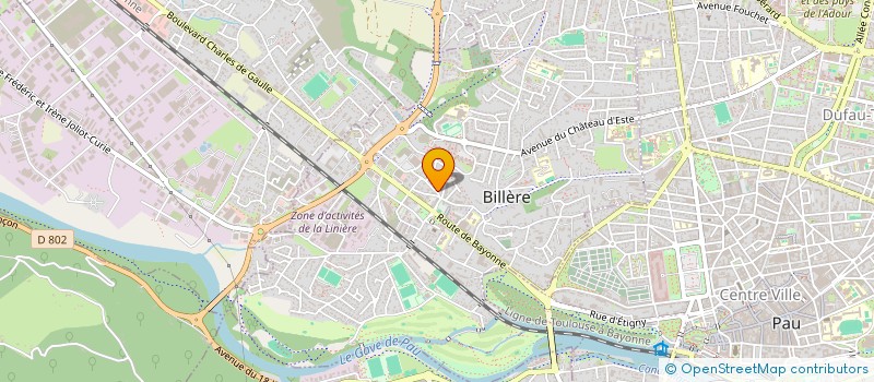 localisation de l'entreprise 425 213 436   BILLERE
