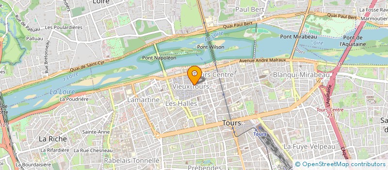 localisation de l'entreprise 425 350 212   TOURS