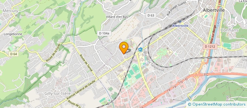 localisation de l'entreprise 427 448 394   ALBERTVILLE