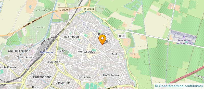 localisation de l'entreprise 427 583 240   NARBONNE