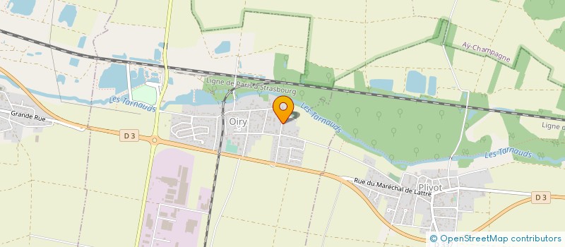 localisation de l'entreprise 427 972 898   OIRY