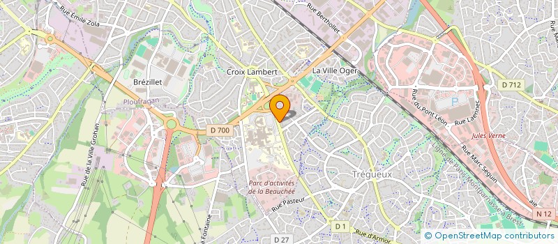 localisation de l'entreprise 428 152 078  à SAINT-BRIEUC