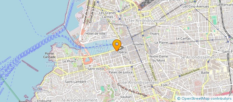 localisation de l'entreprise 428 186 522   MARSEILLE