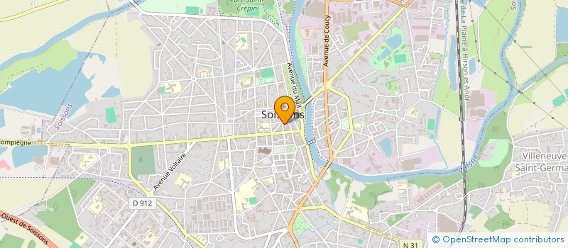 localisation de l'entreprise 428 245 245 à SOISSONS