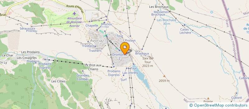 localisation de l'entreprise 428 595 185   MORZINE