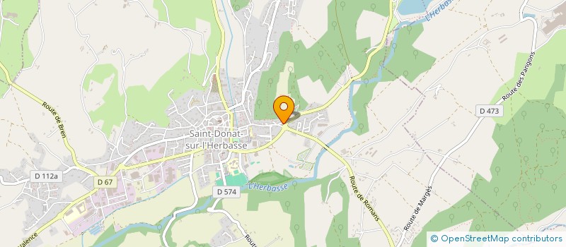 localisation de l'entreprise 428 650 832  à TOURNON-SUR-RHONE