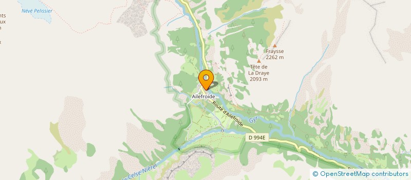 localisation de l'entreprise 428 730 923   VALLOUISE-PELVOUX