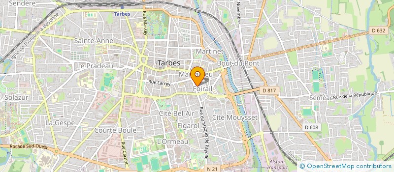 localisation de l'entreprise 428 794 366   TARBES