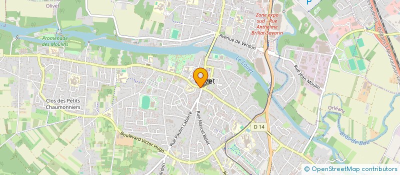 localisation de l'entreprise 428 796 973   ORLEANS