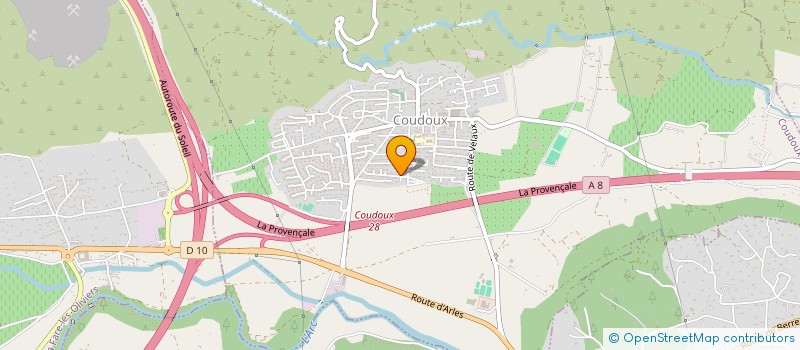 localisation de l'entreprise 428 854 152   COUDOUX