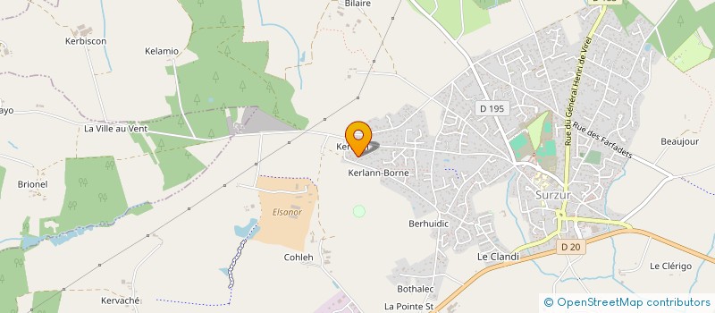 localisation de l'entreprise 428 855 829   SURZUR