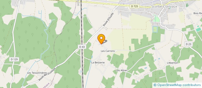 localisation de l'entreprise 429 010 929   SOSSAIS