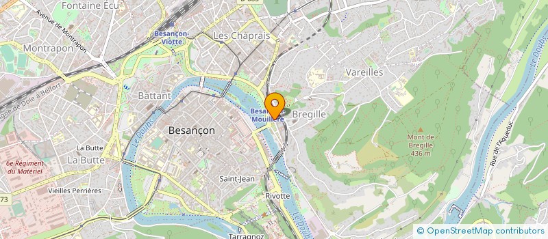 localisation de l'entreprise 429 059 058   POULIGNEY-LUSANS