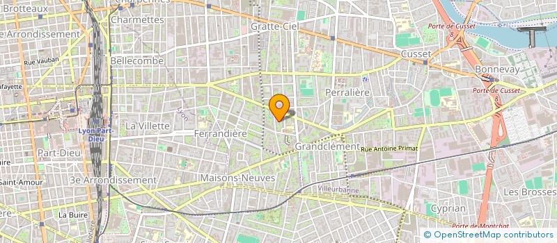 localisation de l'entreprise 429 070 741   VILLEURBANNE