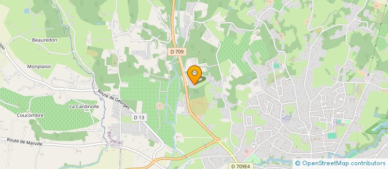 localisation de l'entreprise 429 073 570  à BERGERAC