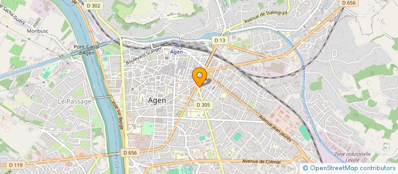 localisation de l'entreprise 429 156 177   AGEN