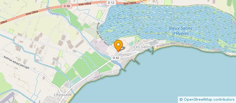 localisation de l'entreprise 429 177 330  à HYERES