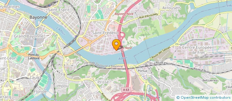 localisation de l'entreprise 429 179 138  à BAYONNE